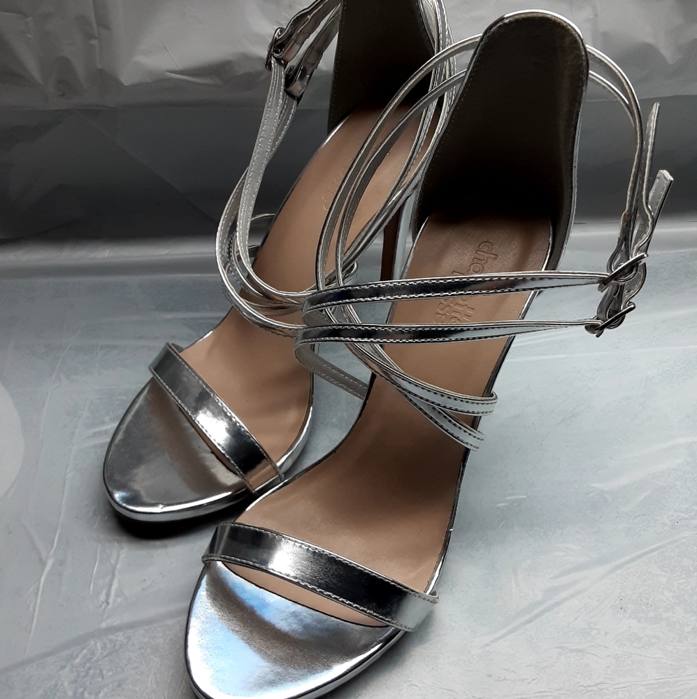 Heels| Charlotte Russe| Silver